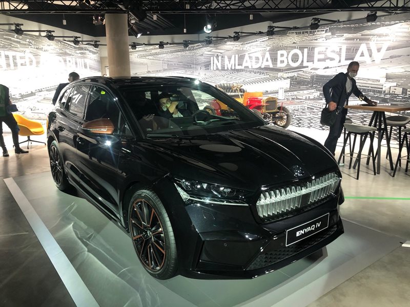 World premiere of the first Škoda electric car
